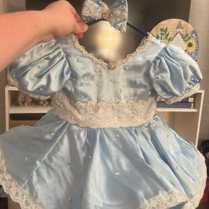 Blue Princess Dress Costume for Kids